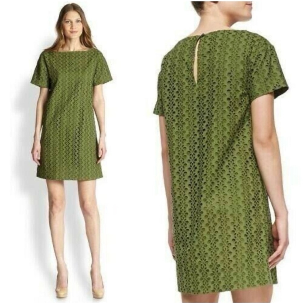 kate spade | Eyelet shift dress